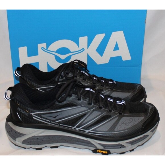 Hoka One One Other - Hoka One Men's Malfate 2 Running Trail Athletic Sneakers BLACK NIB $170